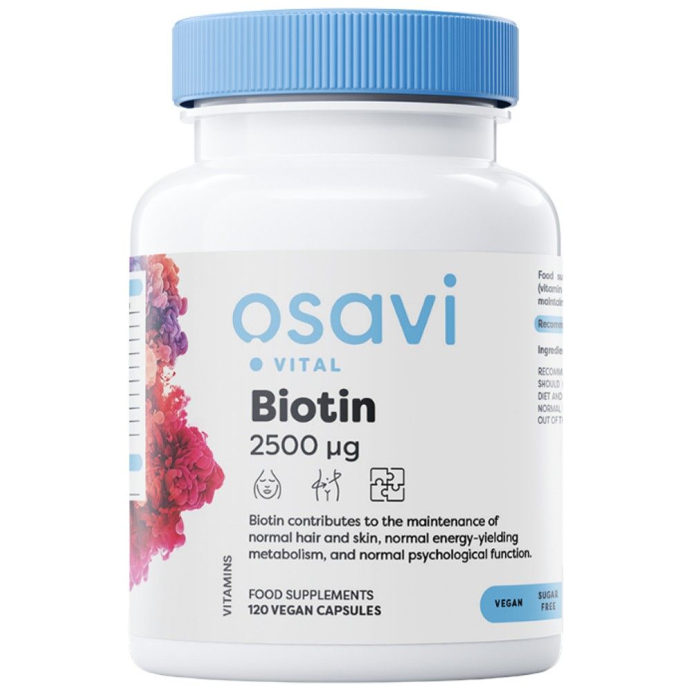 Biotine 2500 MCG - 120 capsules