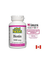 Biotine 5000 mcg - 60 capsules