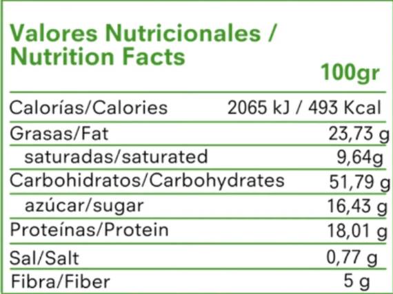 Cookies noirs | 18% de protéines - 70 grammes