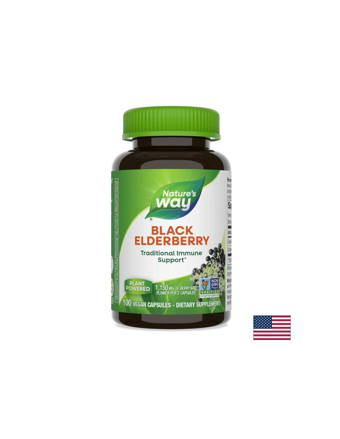 Elderberry Black 575 mg - 100 capsules