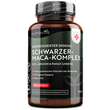 Complexe de racine de maca noire 5000 mg/180 capsules, 180 jours/ <tc>Nutravita</tc>