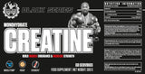 Série noire | Monohydrate de créatine avec de la vitamine B6 - 300 grammes