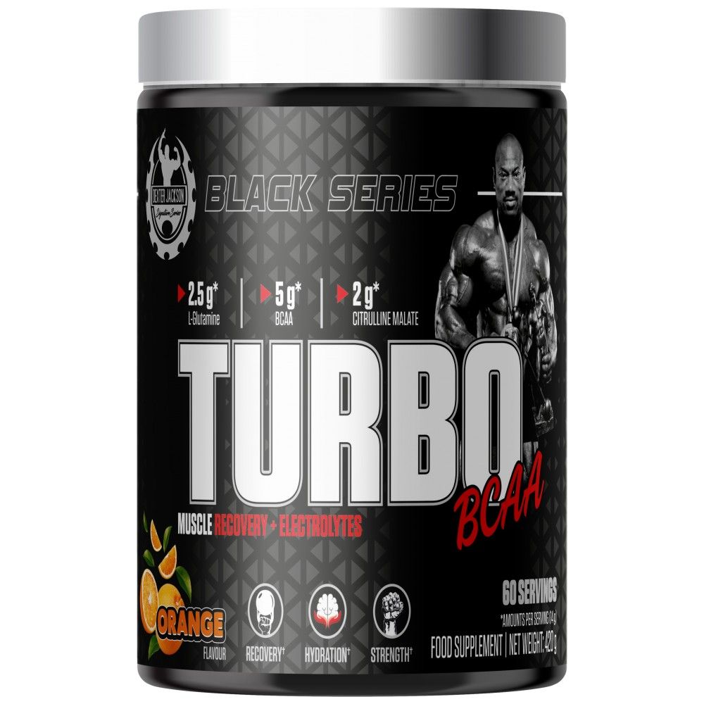 Série noire | Turbo BCAA Muscle Recovery and Electrolytes - 420 grammes