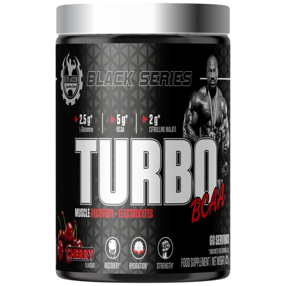 Série noire | Turbo BCAA Muscle Recovery and Electrolytes - 420 grammes