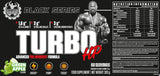 Série noire | Turbo HP Advanced Pre-Workout Formula - 300 grammes