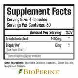 Blitz | Acide arachidonique - 120 capsules