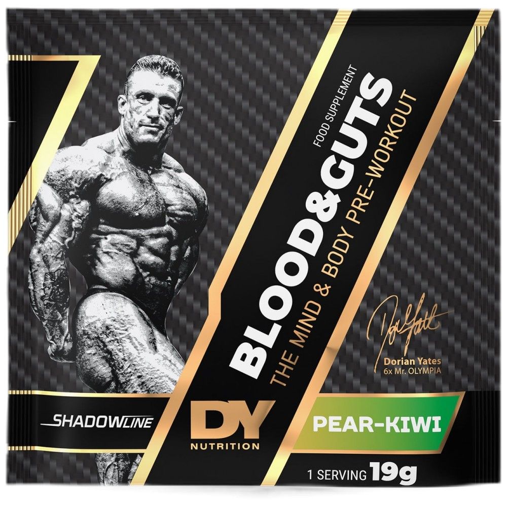 Blood and Guts Sachets/New Age of Pre-Workout - 19 grammes