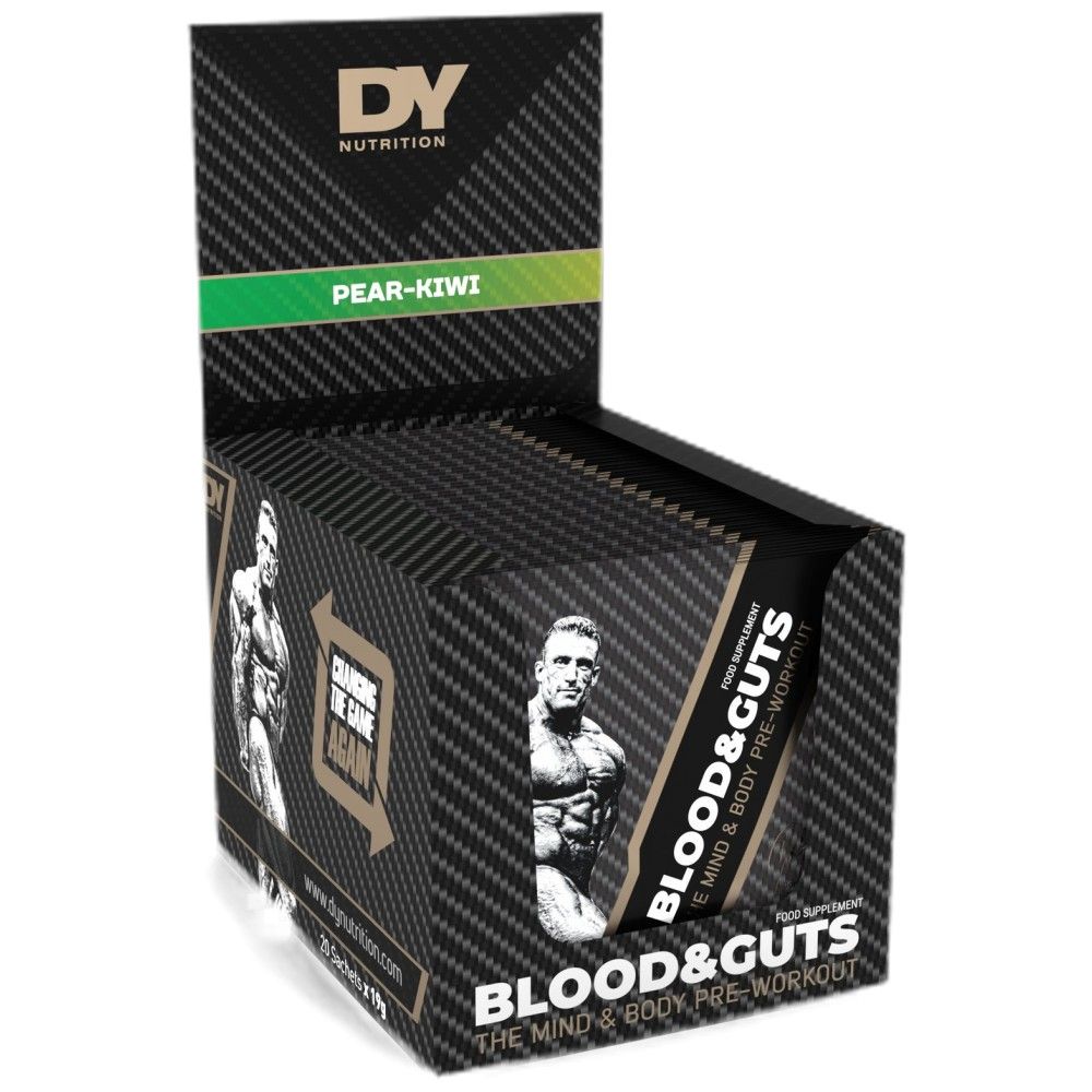 Blood and Guts Sachets/New Age of Pre-Workout - 20 x 19 grammes