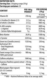 Blood et tripes | The Mind & Body Pre-Workout - 380 grammes
