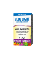 Formule de lutéine et de zéaxanthine pour une vision forte - Protection de la lumière bleue - Protection des appareils numériques, 40 capsules de softgel