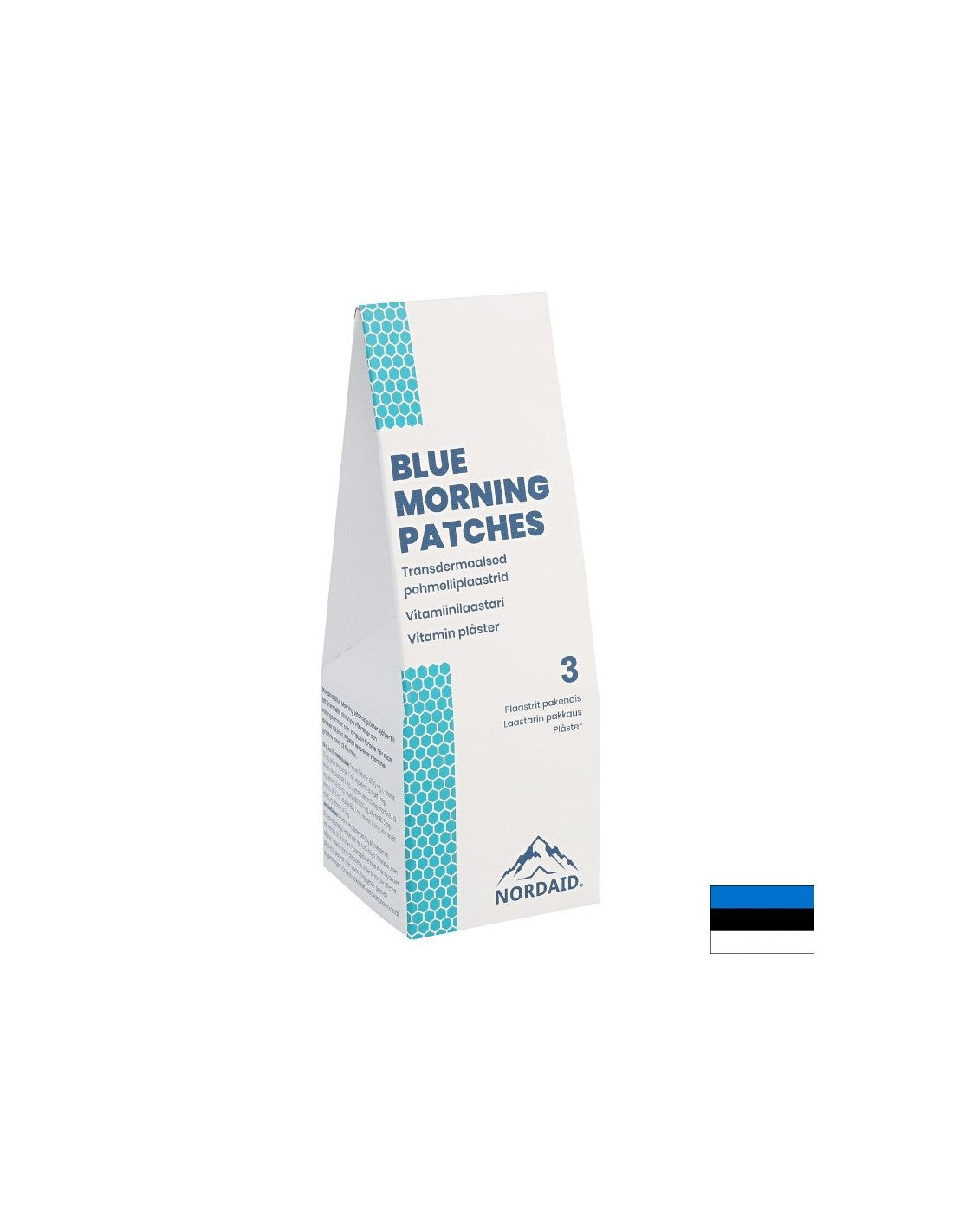 Patchs transdermiques aux vitamines et extraits de plantes « Blue Morning », 3 pièces <tc>Nordaid</tc>