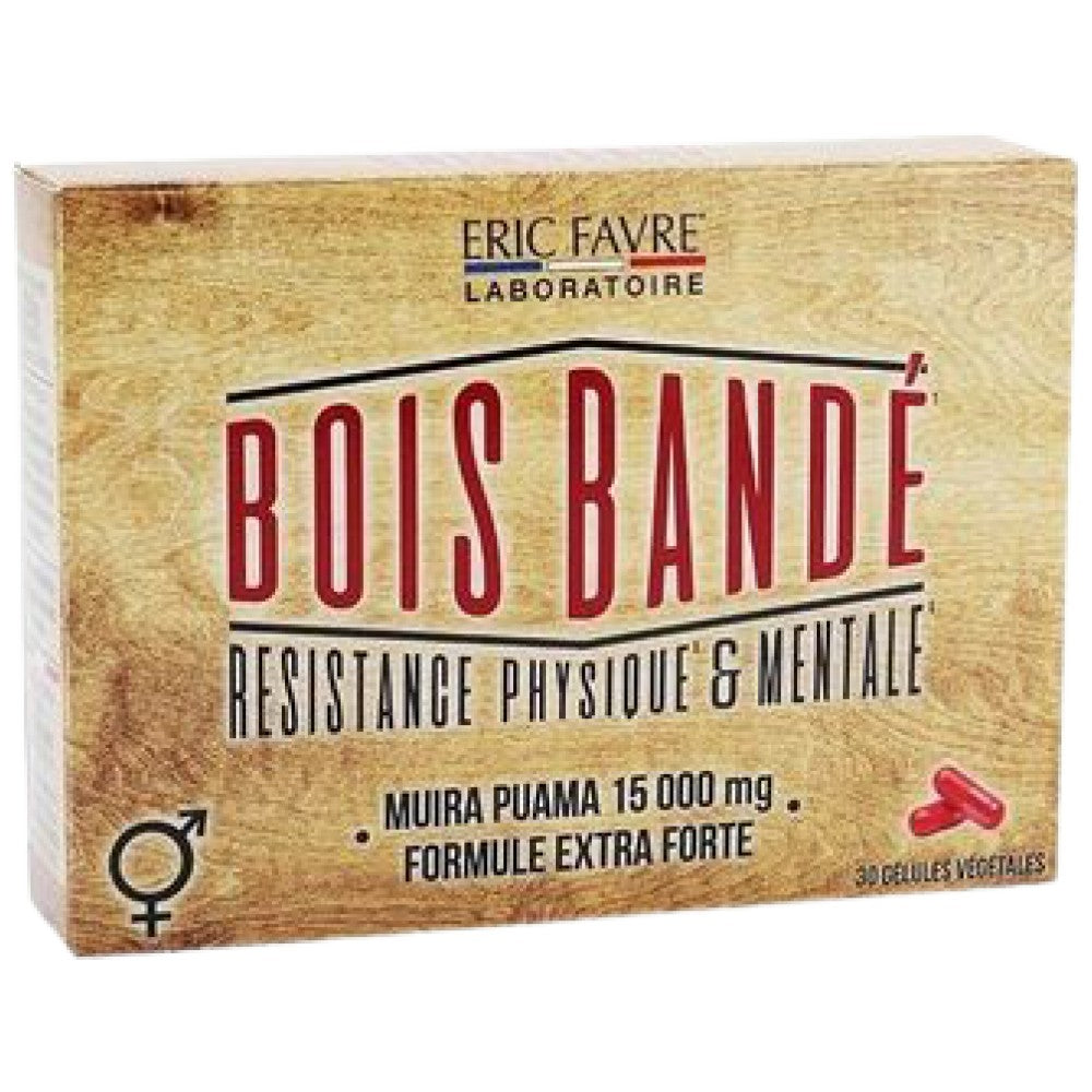 BOIS BANDE - MUIRA PUAMA | Résistance Physique et Mentale - 30 capsules