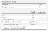 Huile de lait 1000 mg - 60 capsules de gel