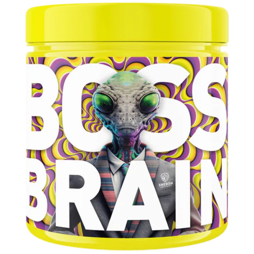 BOSS BRAIN | Nootrope avec Bacopa, Rhodiola & Lion's Mane - 225 grammes
