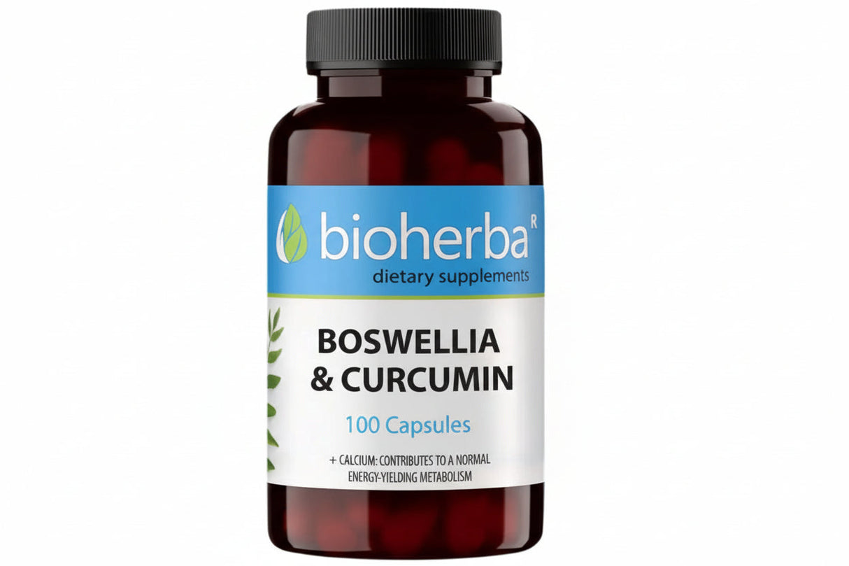 Boswellia et curcumine - 60 capsules