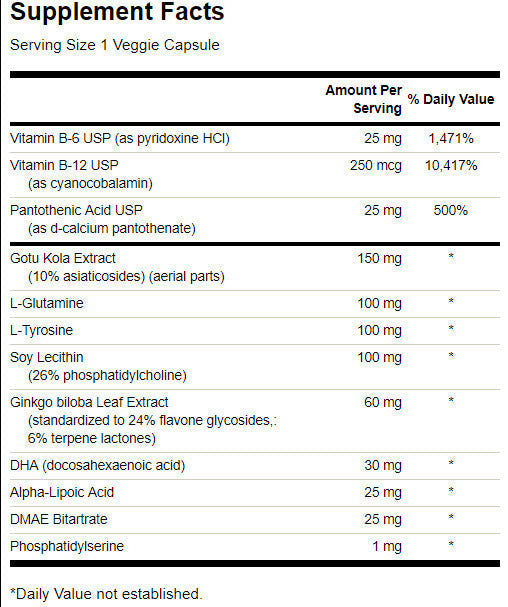 Essentiels du cerveau - 60 capsules