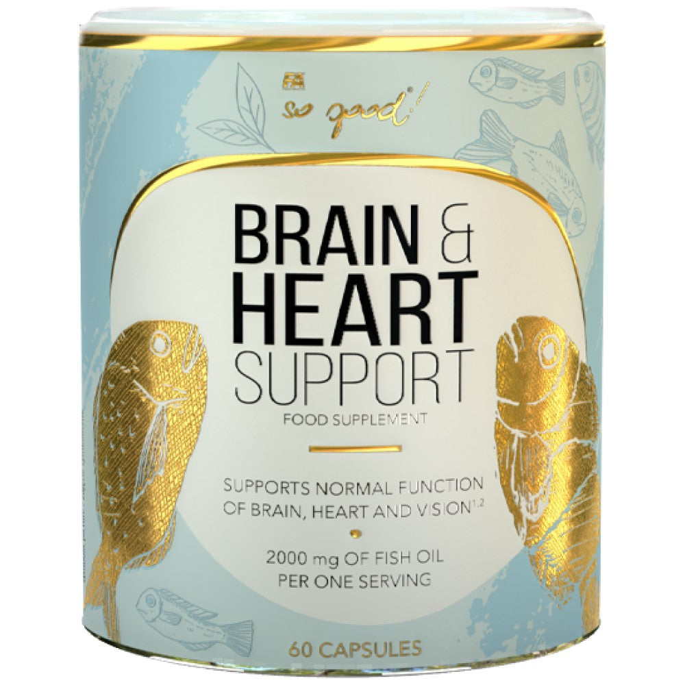 Soutien du cerveau et du cœur Omega 3 | Si bon! Série - 60 capsules de gel