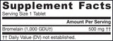 Bromelain 1000 GDU - 60 comprimés