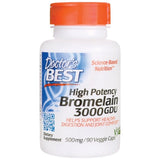 BROMELAIN 3000 GDU 500 mg | Haute puissance - 90 capsules