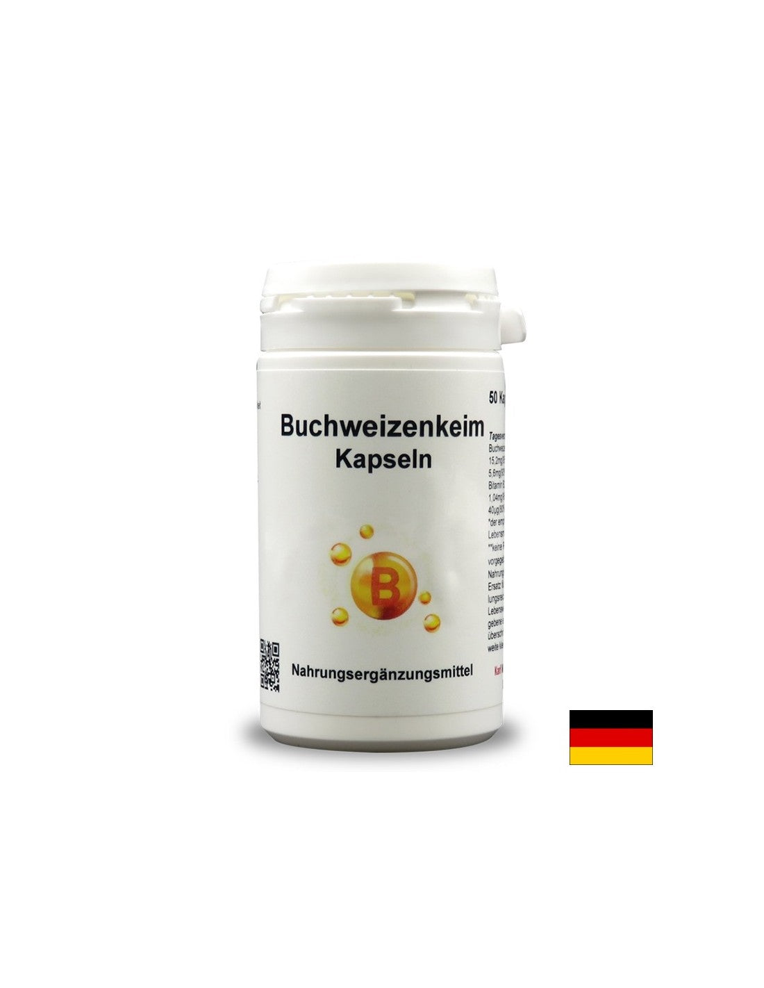 Buchweizenkeim - Germe de sarrasin - Soutient le système nerveux, 50 gélules <tc>Karl Minck</tc>