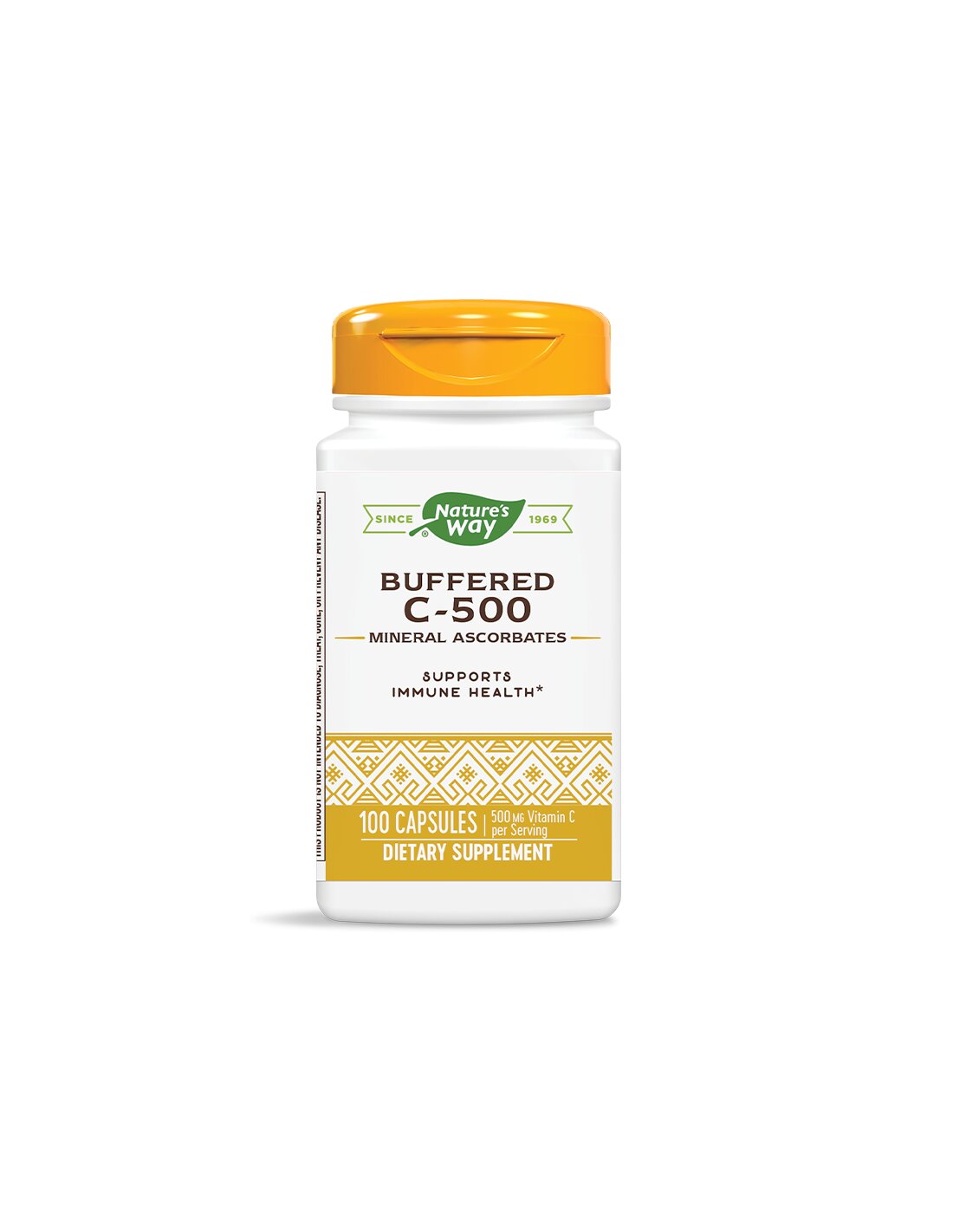 C-500 tamponné/vitamine C (tamponné) 500 mg x 100 capsules Nature's Way