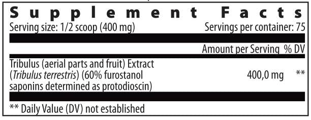 Tribulus/poudre bulgare - 30 grammes