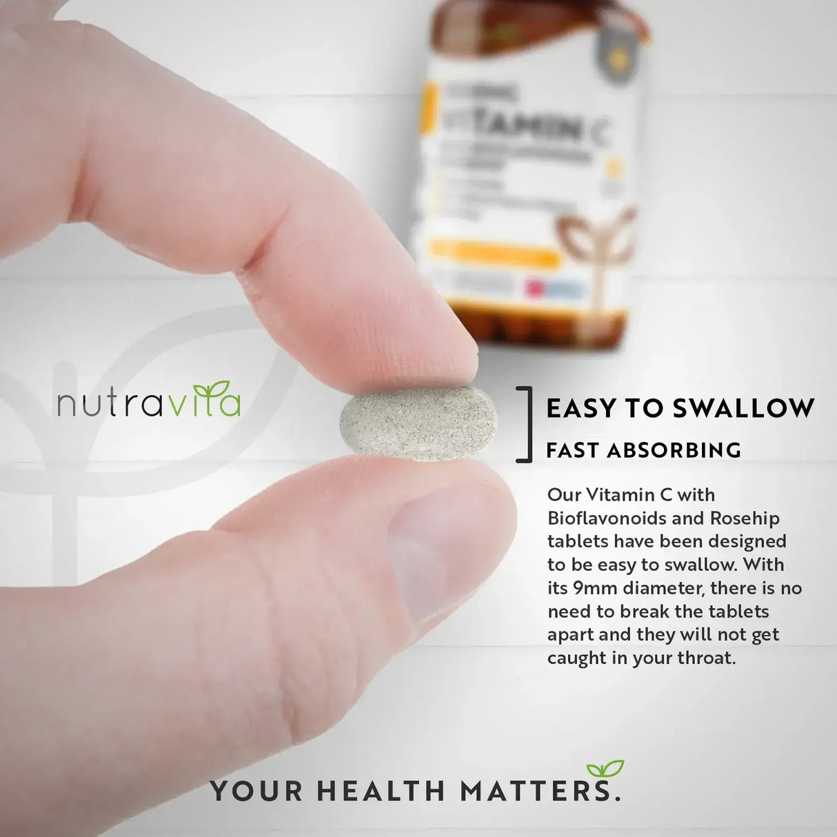 Vitamine C 1000 mg avec bioflavonoïdes et cynorhodon 180 <tc>Nutravita</tc> comprimés