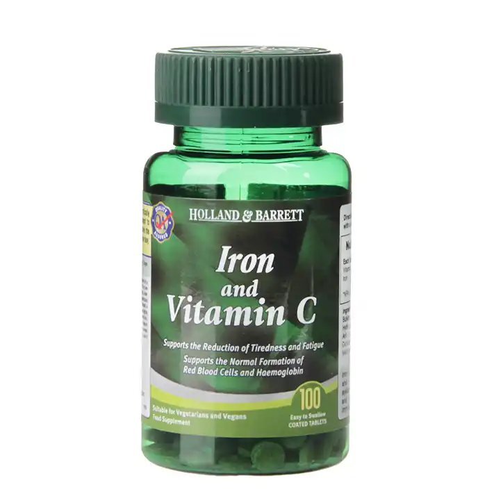 Fer et vitamine C (fer et vitamine C) 90 comprimés Holland & Barrett