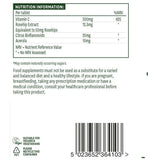 Vitamine C avec des hanches de rose, des bioflavonoïdes et de l'acerrola (Vitamine C à croquer) 500 mg 100 comprimés à croquer natures