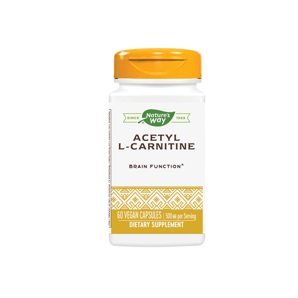 Acétyl L-carnitine 500 mg - 60 capsules
