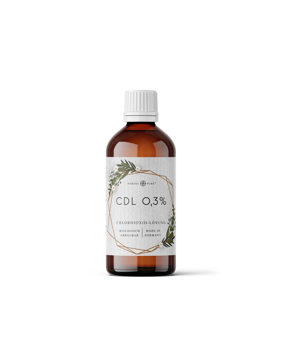 Désinfectant - dioxyde de chlore en solution aqueuse CDL 0,3%, 100 ml