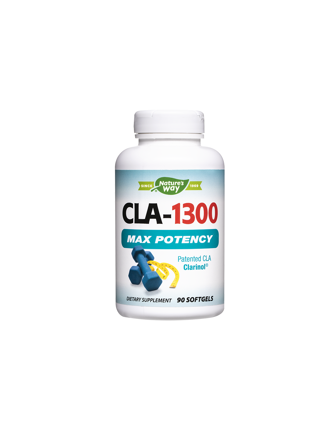 CLA-1300 puissance maximale/acide linoléique conjugué/- Réduction de poids, 90 softgels Nature's Way
