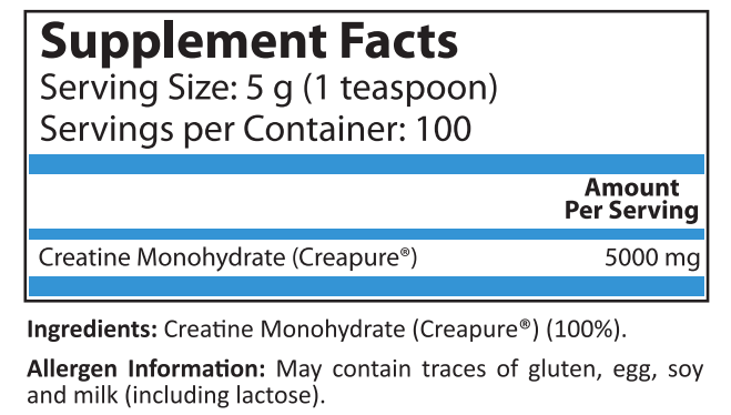 <tc>Pure Nutrition</tc> - CRÉATINE CREAPURE - 500 G