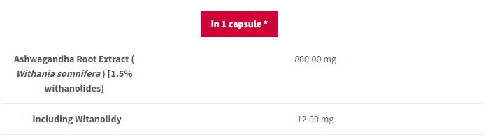 Ashwagandha 800 | Adaptogène végétal - 60 capsules