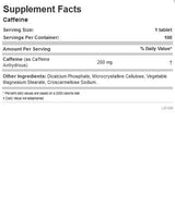Cafeine - 100 comprimés