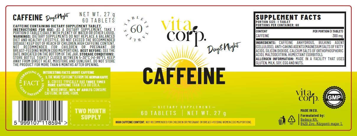 Jour de la caféine 300 mg - 60 comprimés