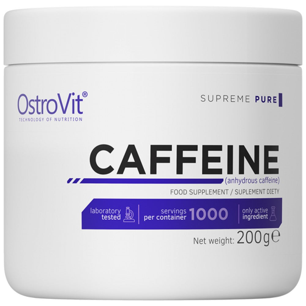 Poudre de caféine 200 grammes
