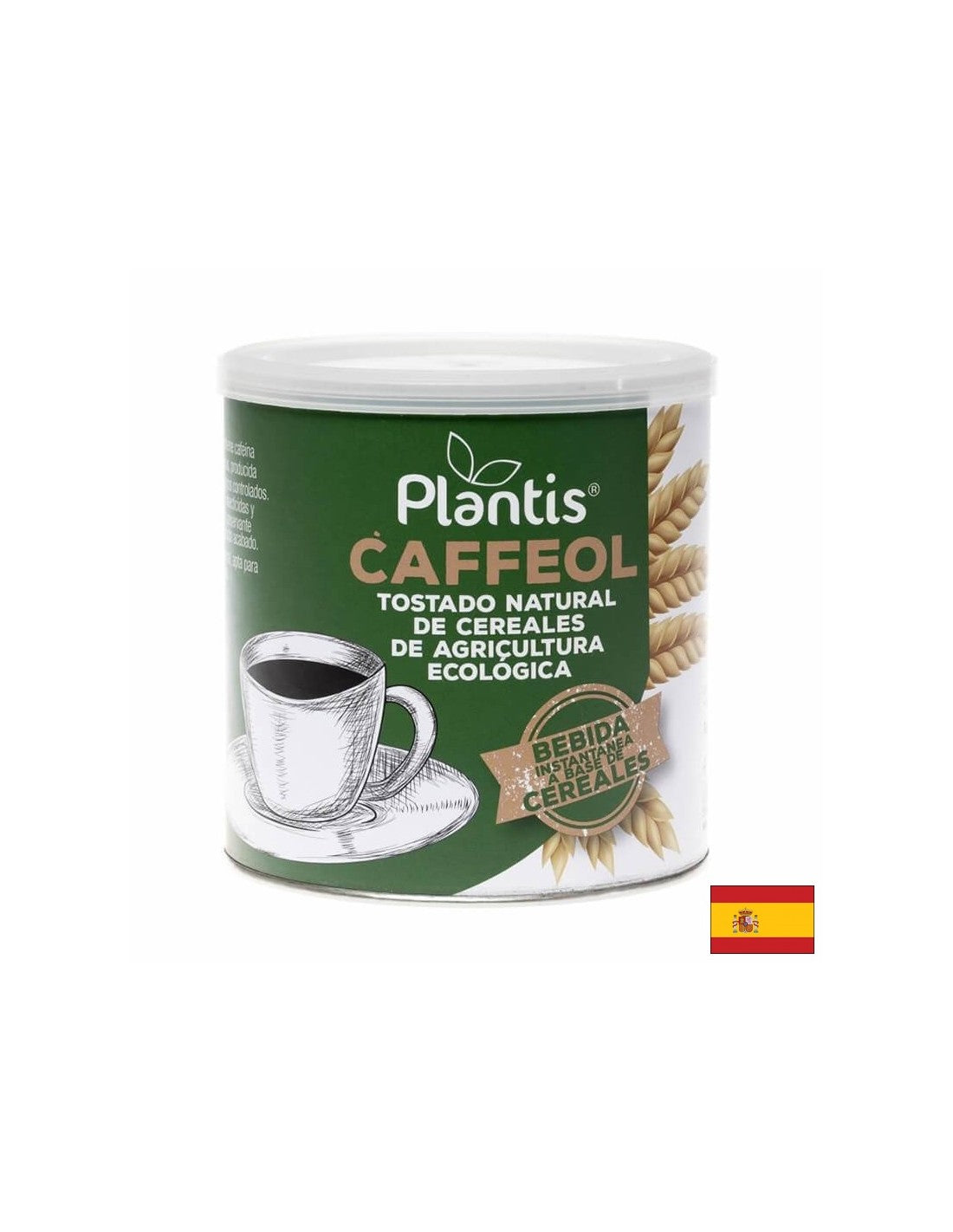 Cafeol - Substitut café - de l'orge, de seigle, de la chicorée et des figues rôties, 125 g, en poudre