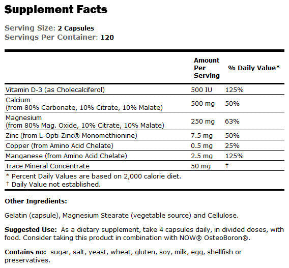 CALAG CAL-MAG - 120 capsules