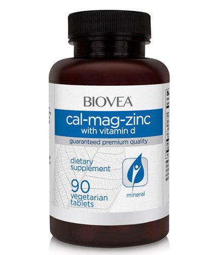 Cal-Mag-Zinc + Vitamin D/90 Tabs