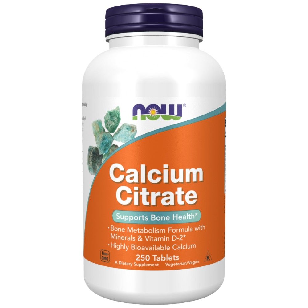 Citrate de calcium avec minéraux et vitamine D-2 300 mg - 100 comprimés