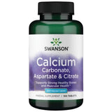 Complexe de calcium 500 mg | Carbonate, aspartate et citrate 100 comprimés