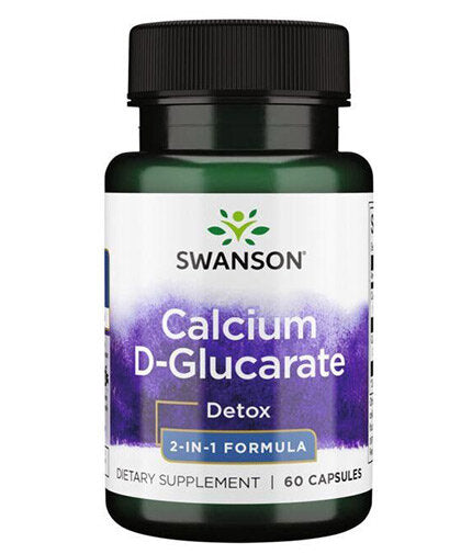 D-glucarate de calcium 250 mg - 60 capsules
