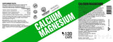 Calcium + magnésium - 120 capsules