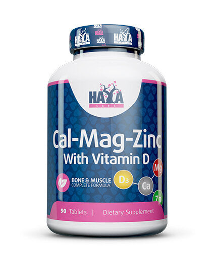 Magnésium de calcium et zinc avec onglets de vitamine D/90.