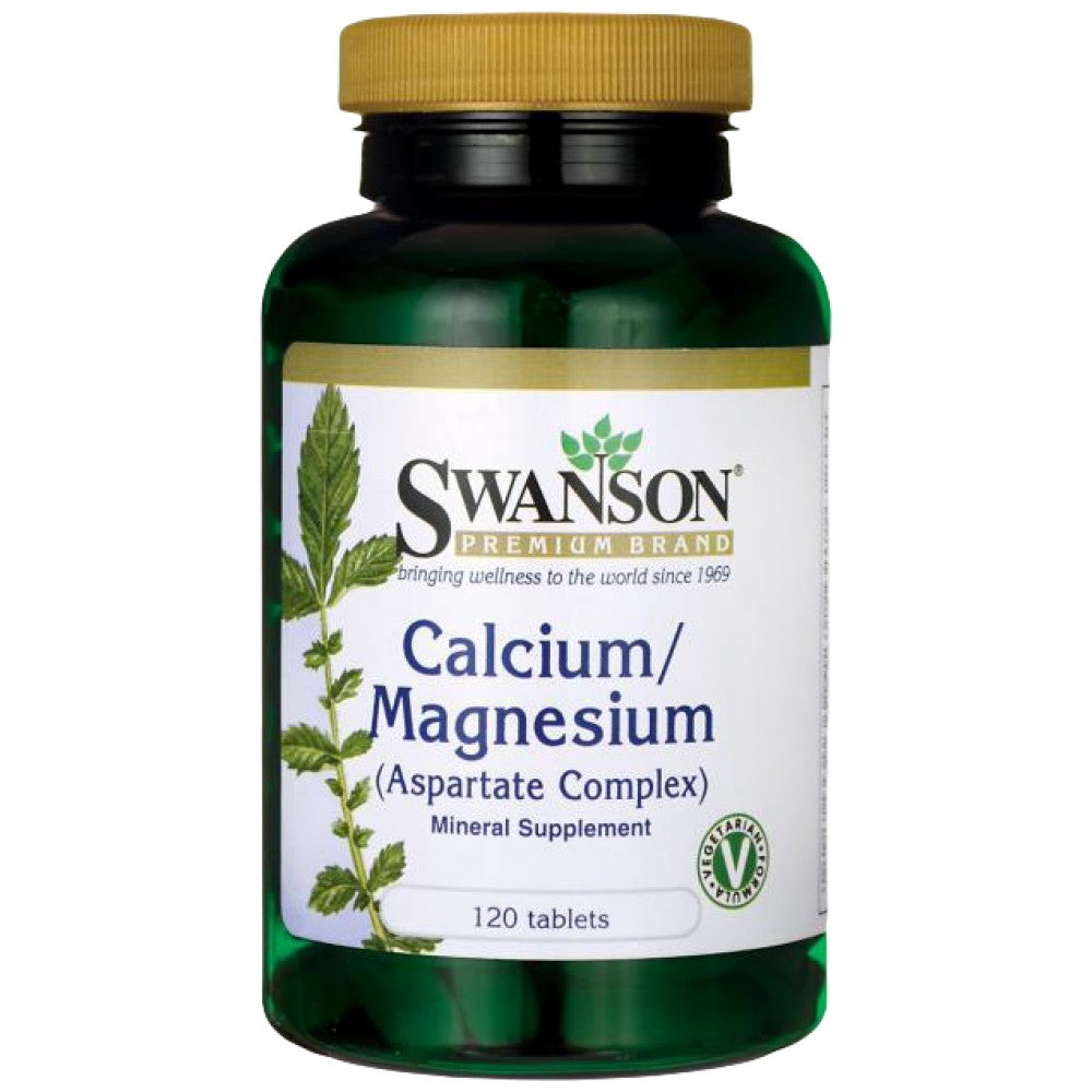 Calcium et magnésium (complexe aspartate) 120 comprimés