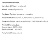 Huile de camphre | 100% pur Cinnamomum Camphora - 30 ml