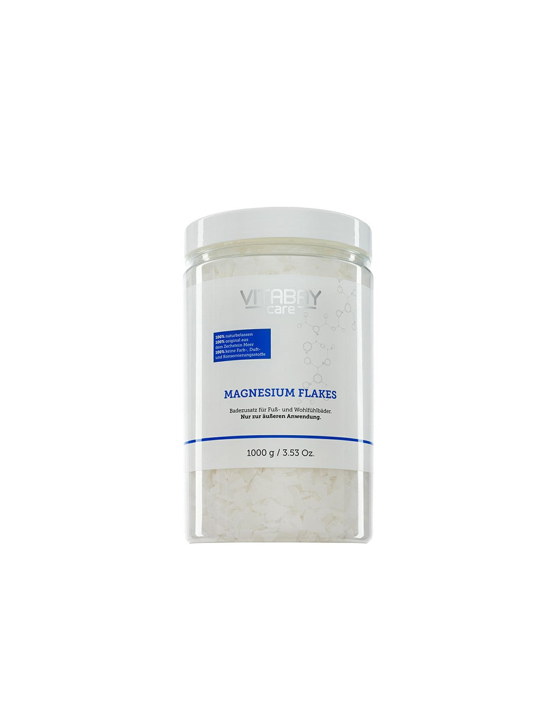 Flocons de magnésium Care - Flocons de magnésium, 1000 g <tc>Vitabay</tc>