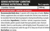 Carnitine - 60 capsules
