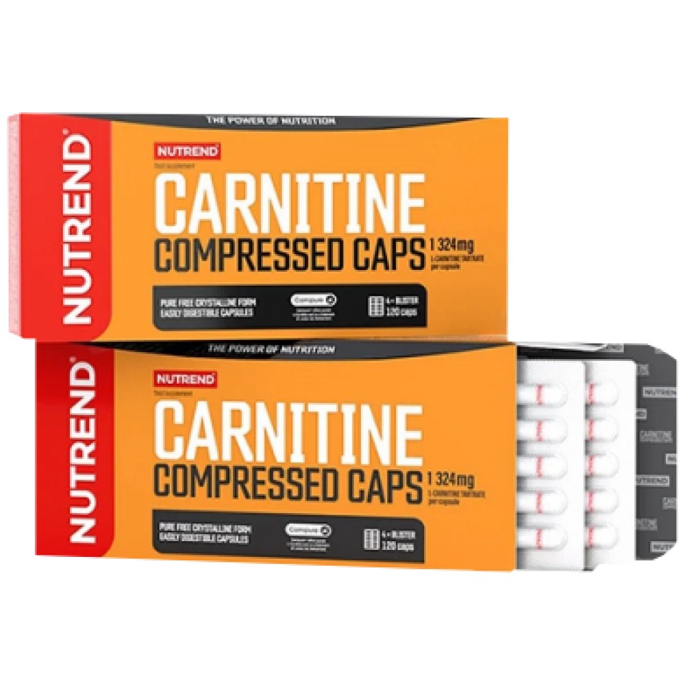 Caps comprimés de carnitine - 120 capsules